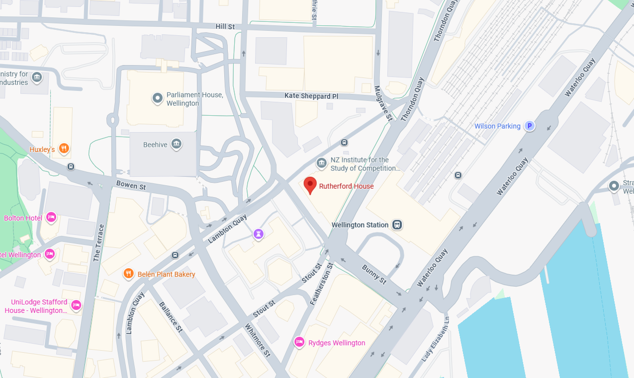 Rutherford House Map